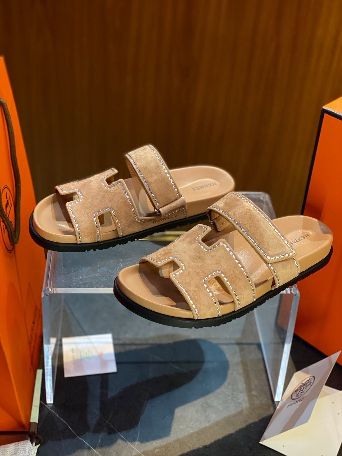 HM Men's Chypre Slide Suede 555872