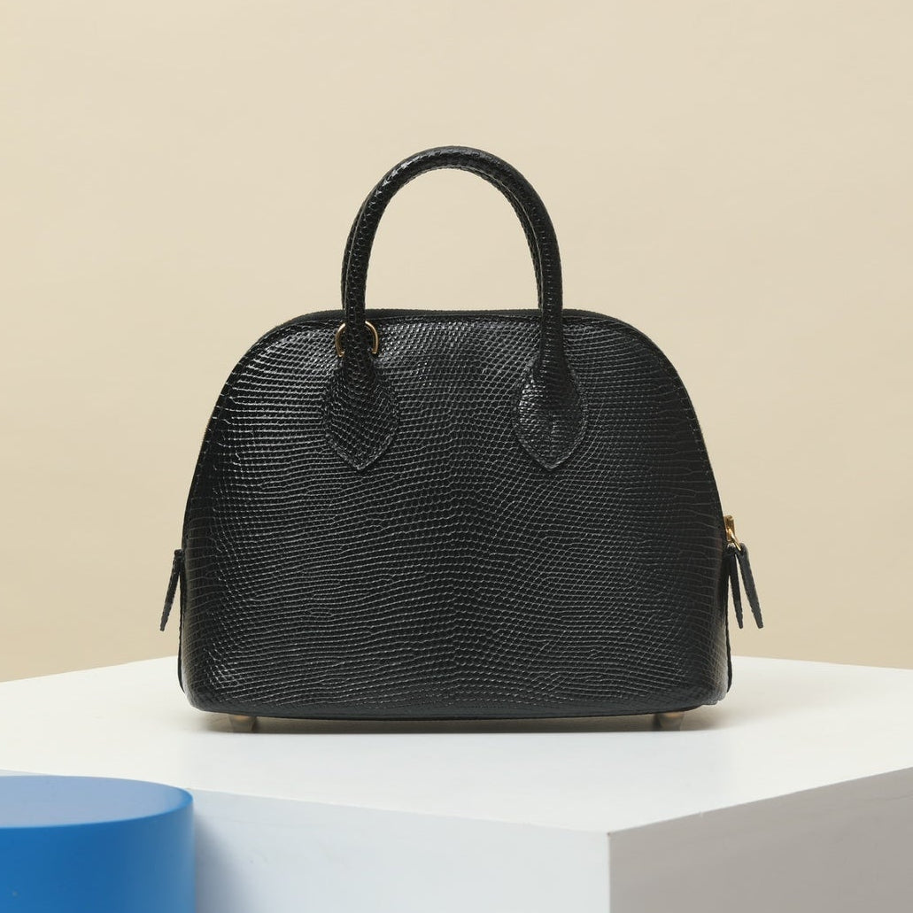 High-end Hermes 2026 Mini Bolide Bag 18cm Lizard Skin