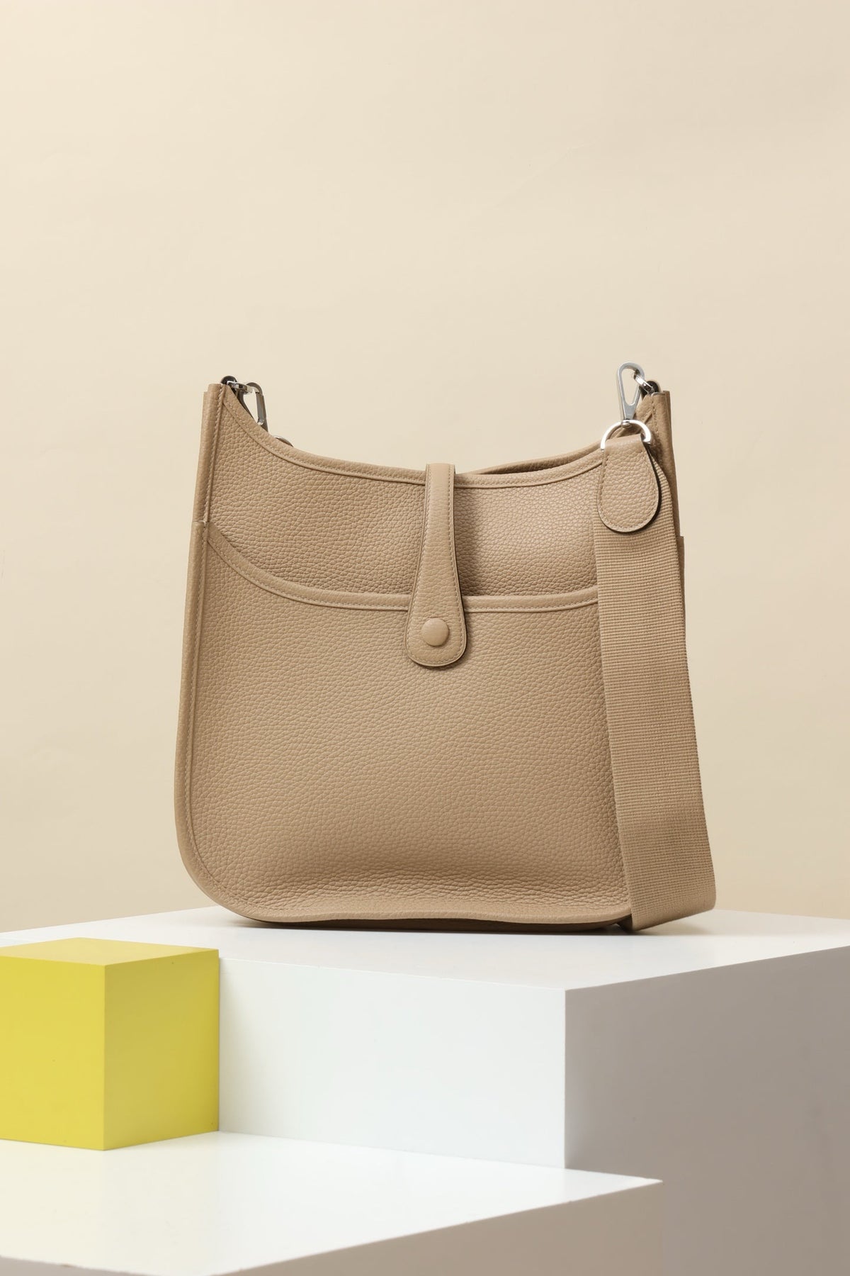 High-end Hermes 2026 Evelyne 30cm Clemence Calfskin