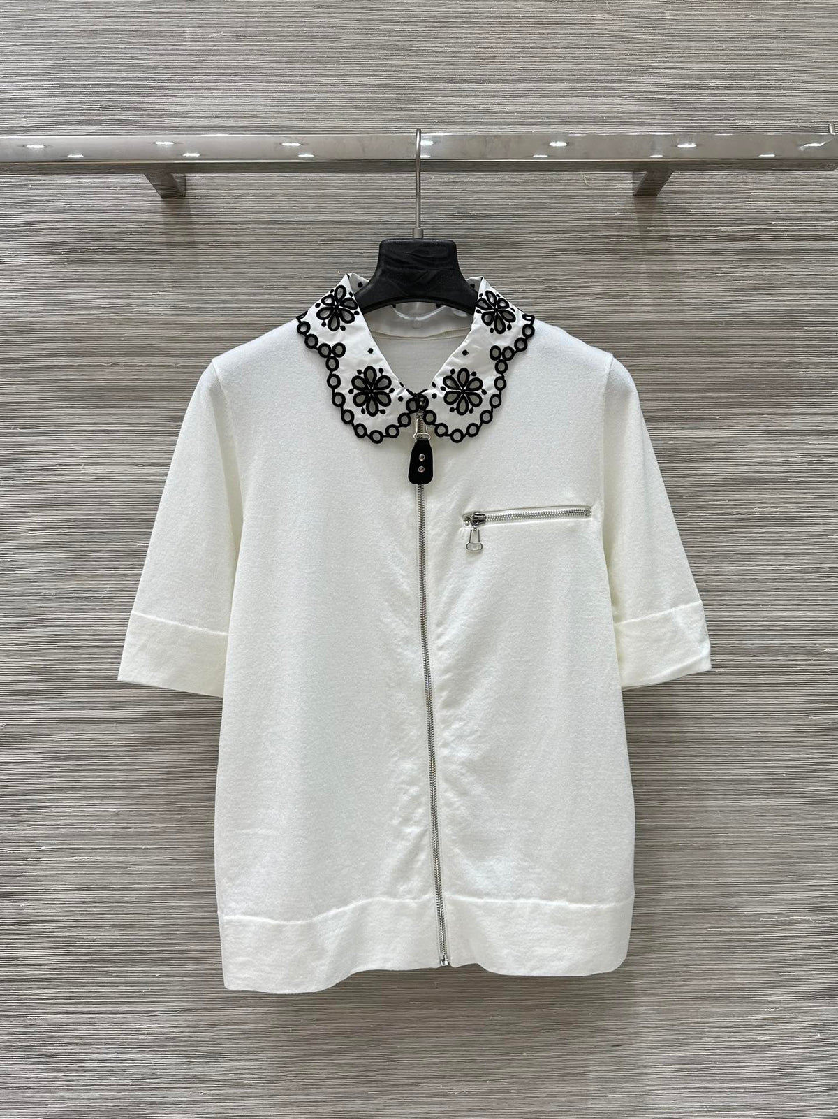 LV 25 Flower T Shirt White Cotton