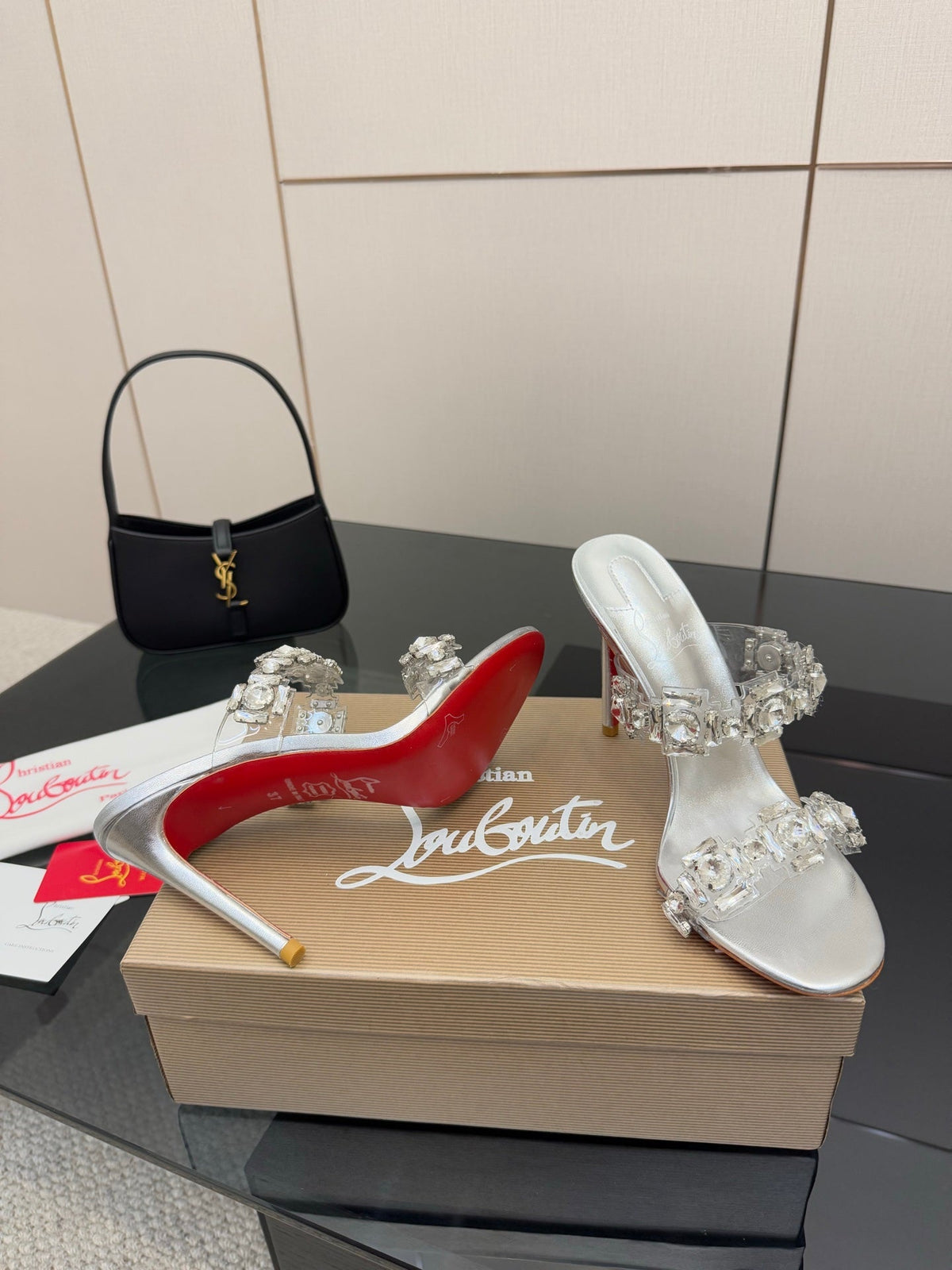 CL Just Jewel Sandans Silver Original Material 299920