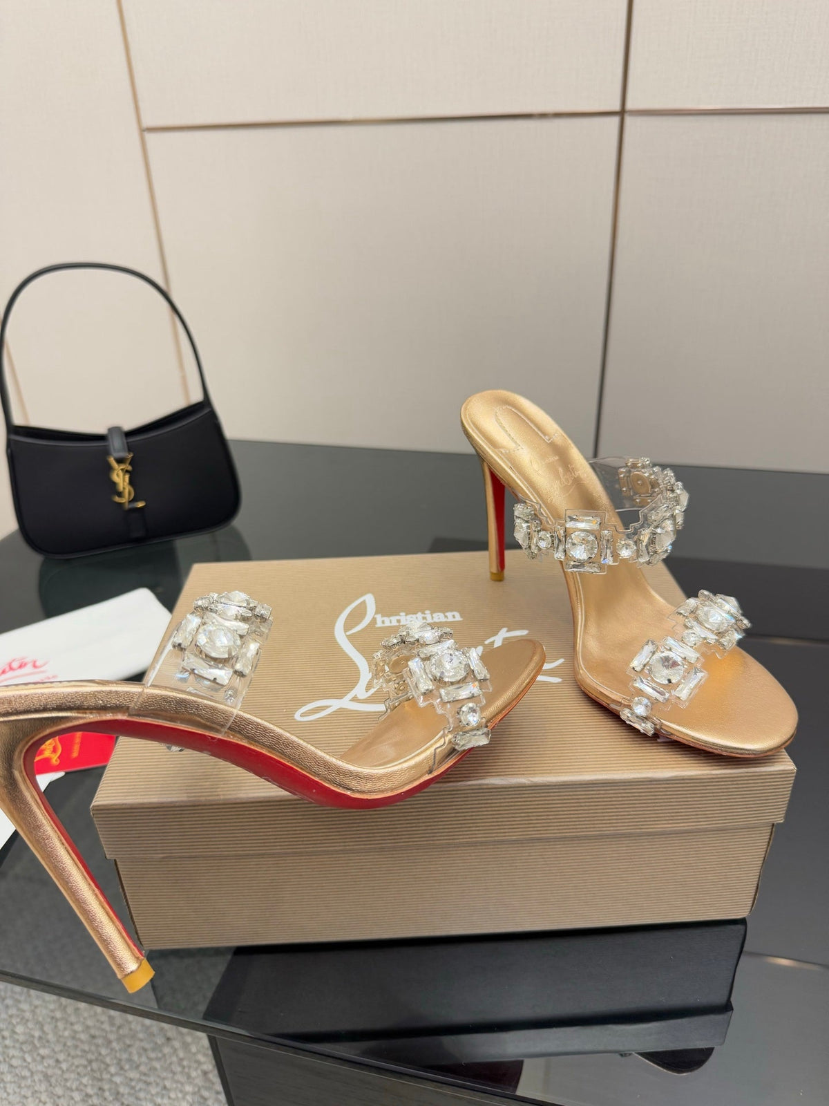 CL Just Jewel Sandans Gold Original Material 299921