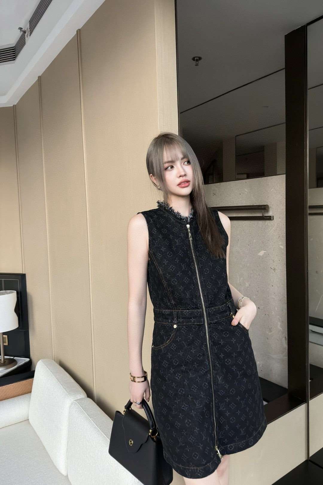 LV 25C Monogram Dress 229103