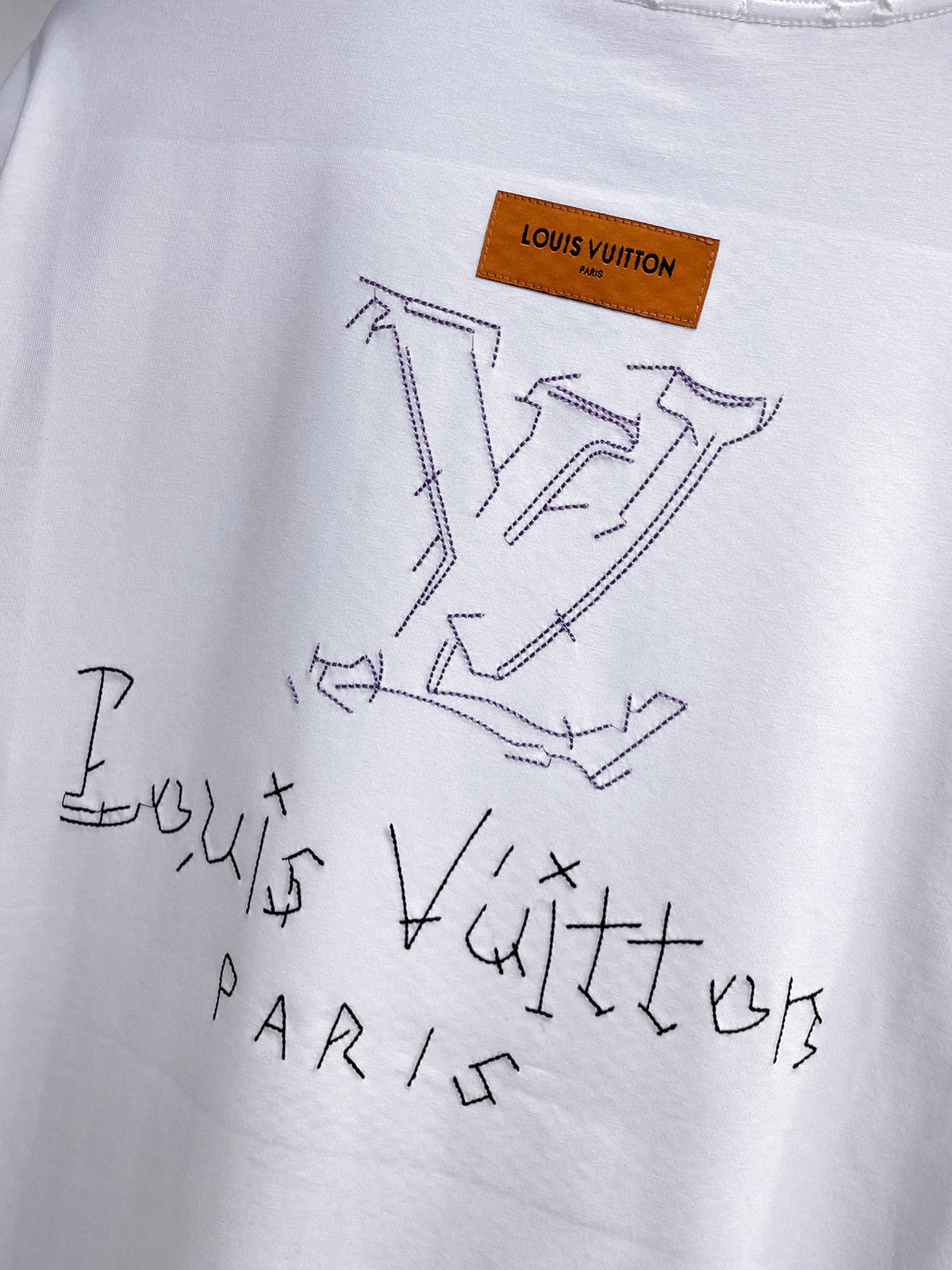 LV 2026 Men Short-sleeved T-shirt Cotton 303478