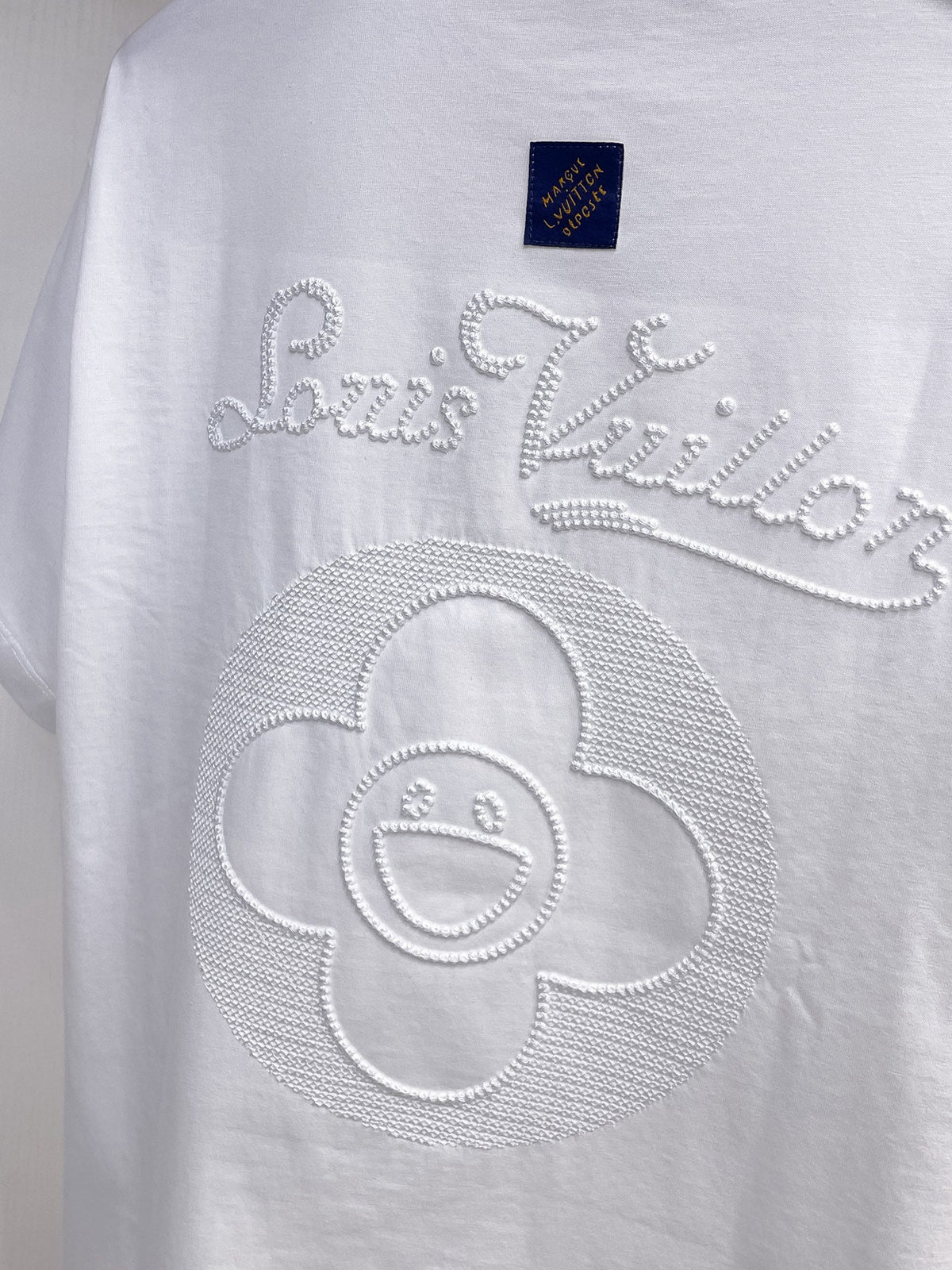 LV 2026 Men Short-sleeved T-shirt Cotton 303490