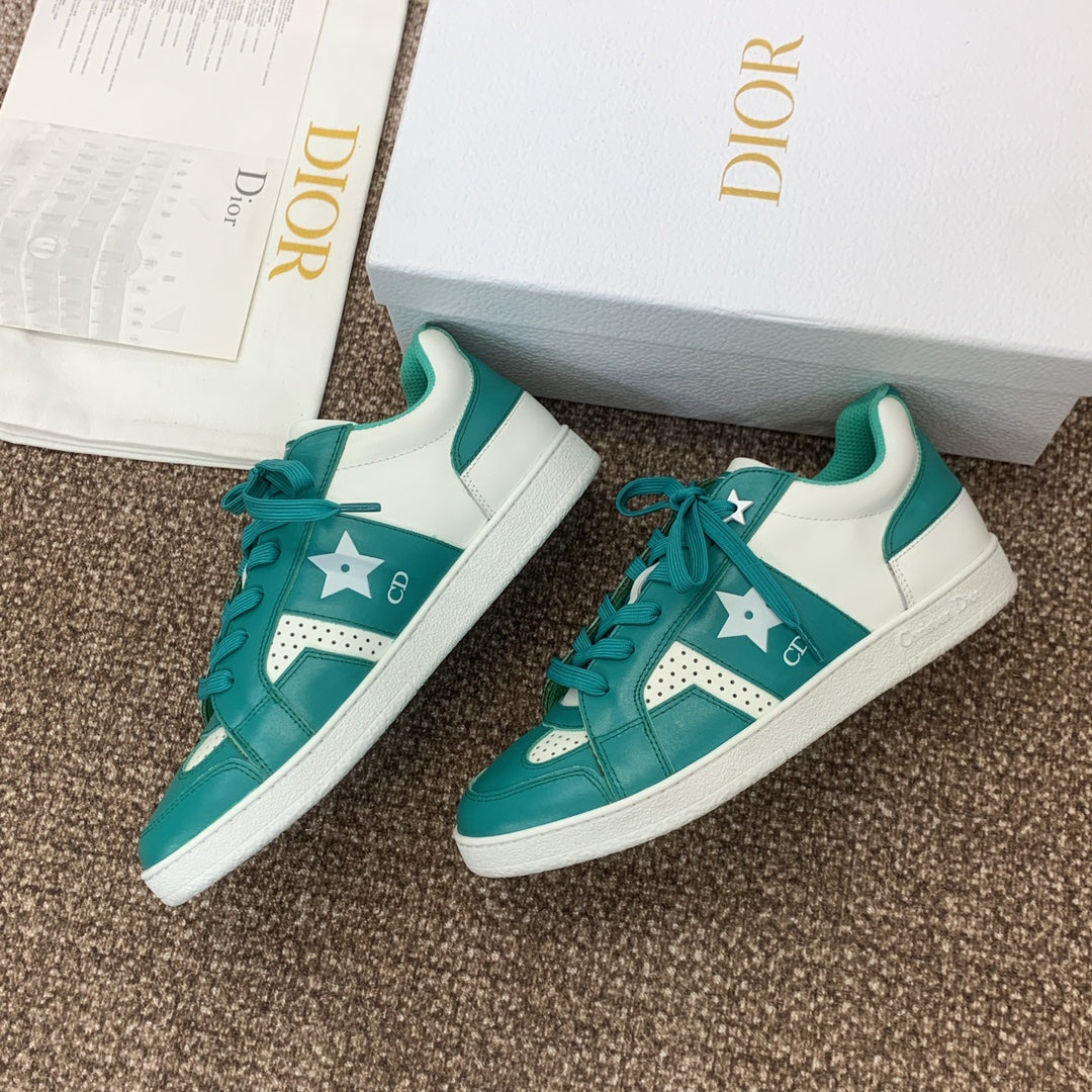 CD Star Sneaker Emerald Green Calfskin