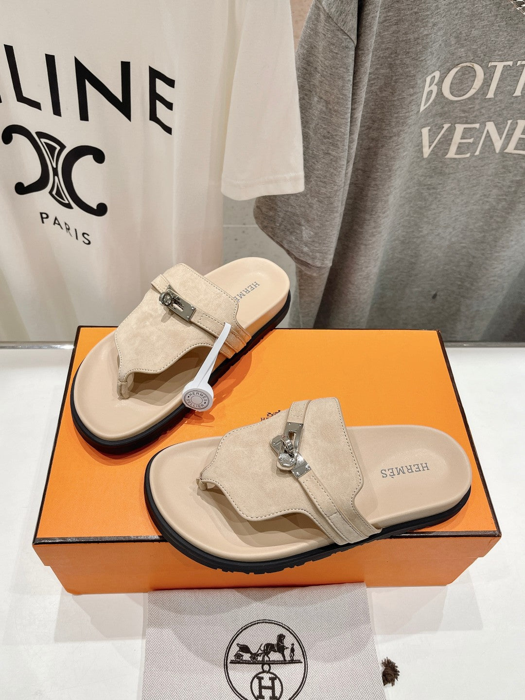 EMPIRE SANDAL PASTEL PINK SUEDE