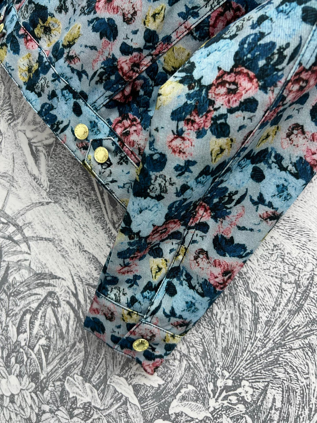 LV 25 Floral Vest Multicolor Polyester