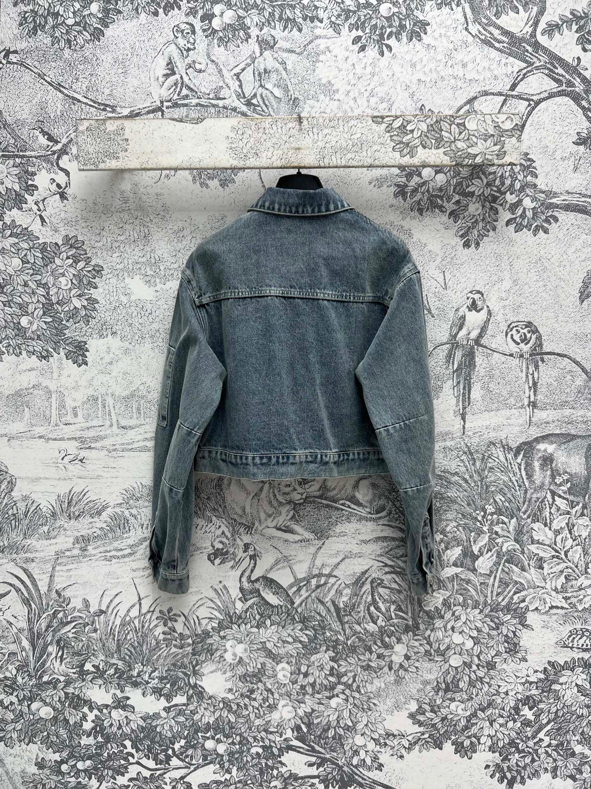 Fendi 25 Denim Jacket Blue Cotton