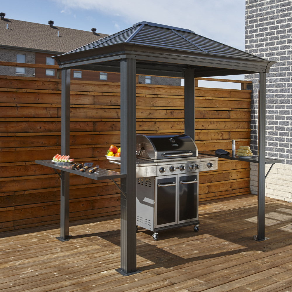Sojag BBQ Mykonos Hardtop Grill Gazebo