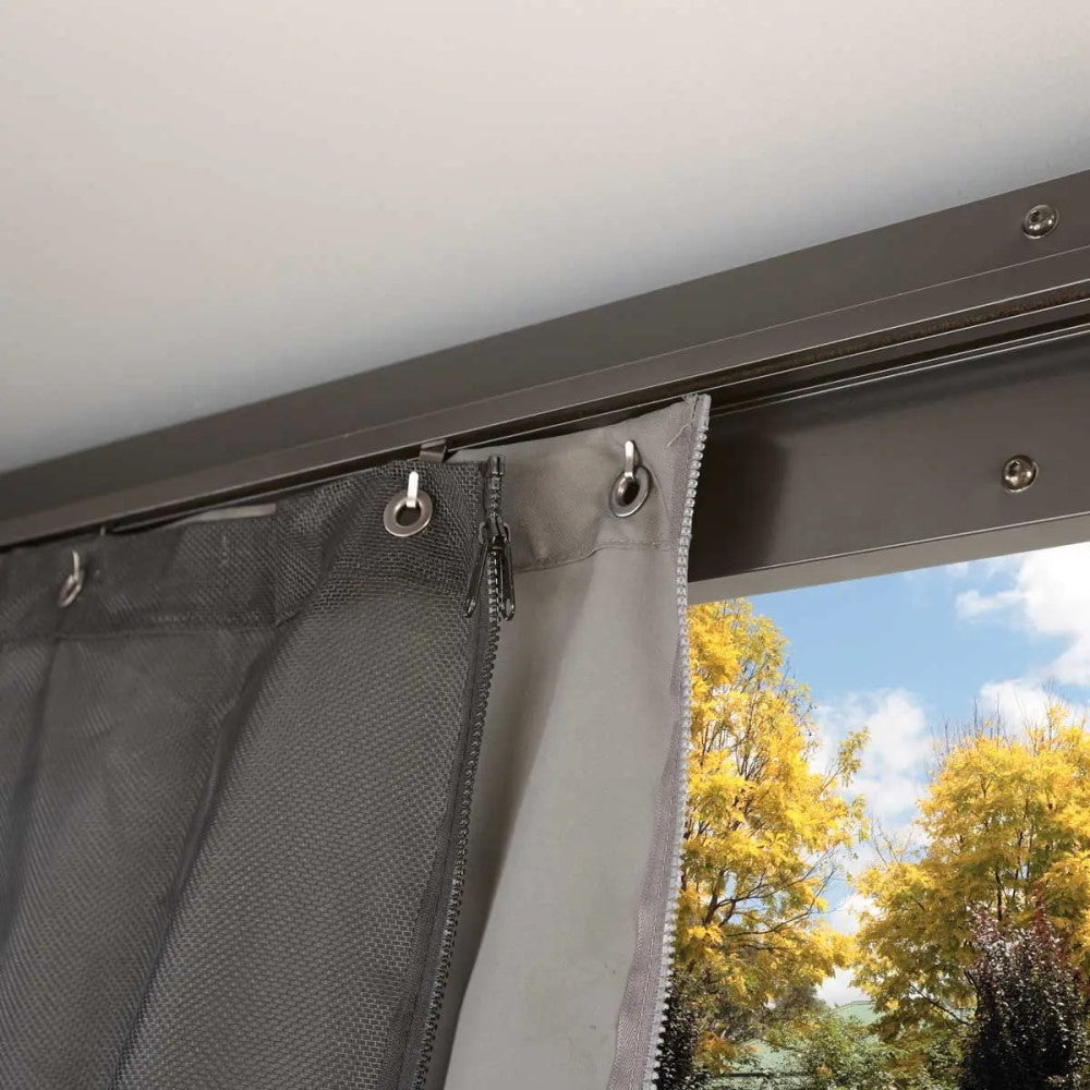 Sojag Cambridge Hardtop Gazebo With Mesh