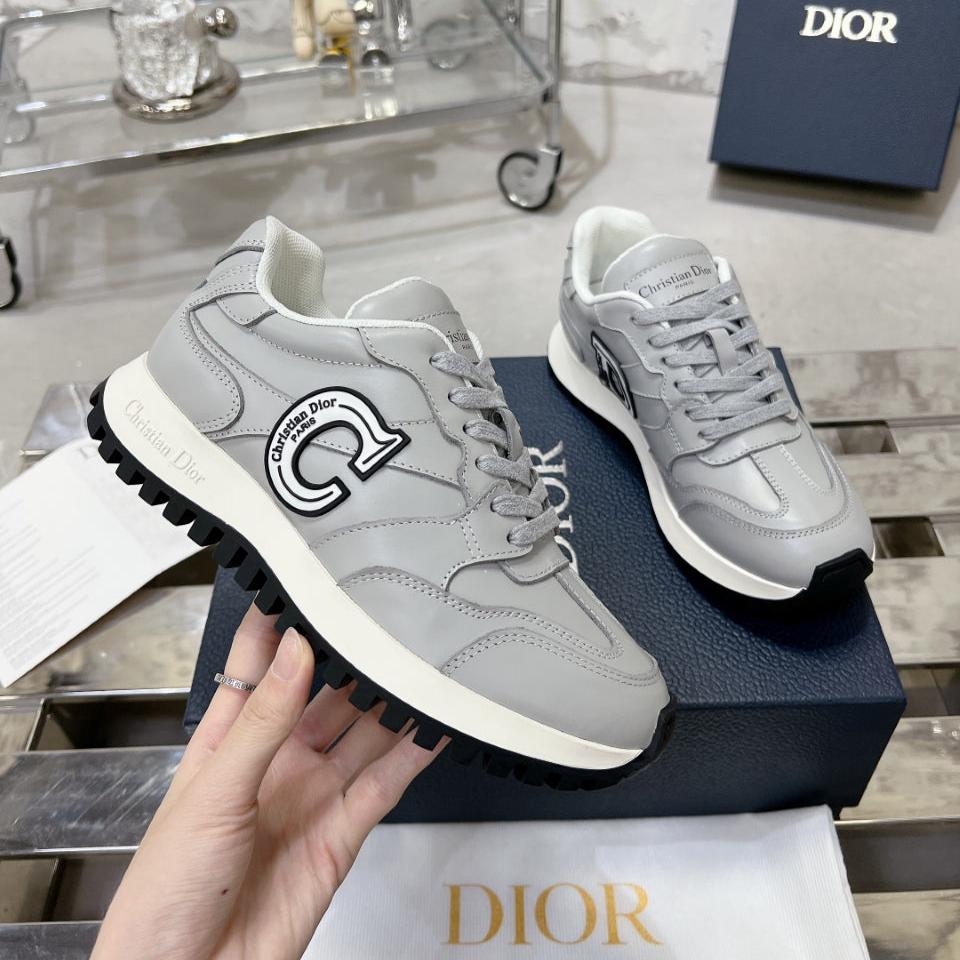 C'est Dior Sneaker 35mm Grey Cowhide