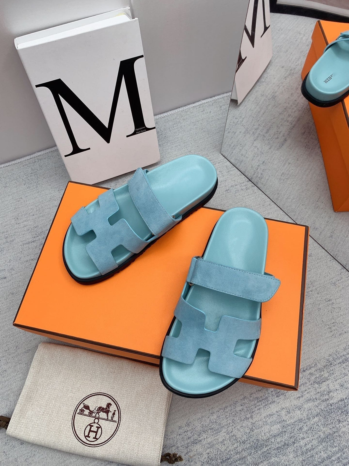 Chypre Sandal Light Blue