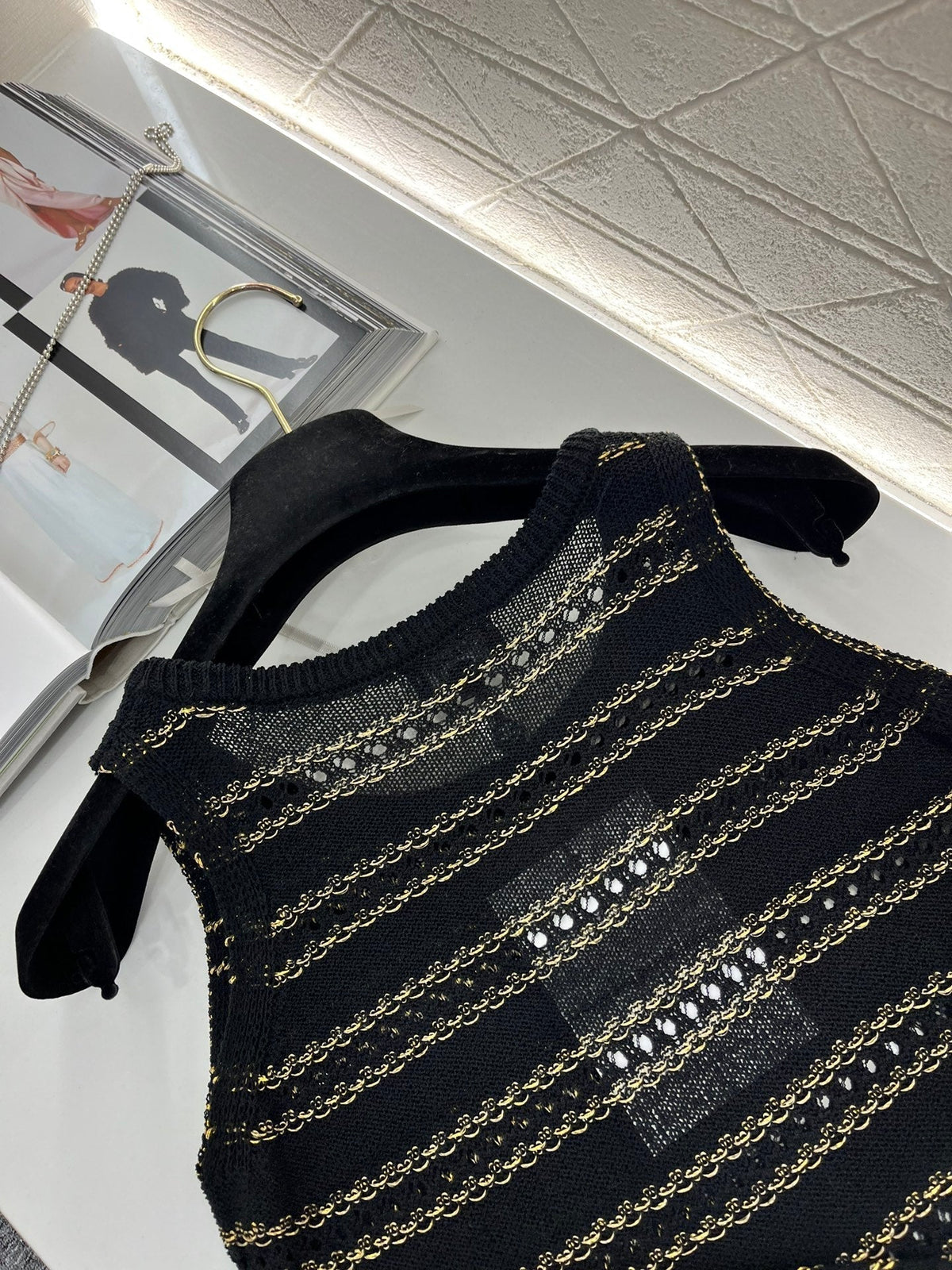 CC Stripe Transparent Tank