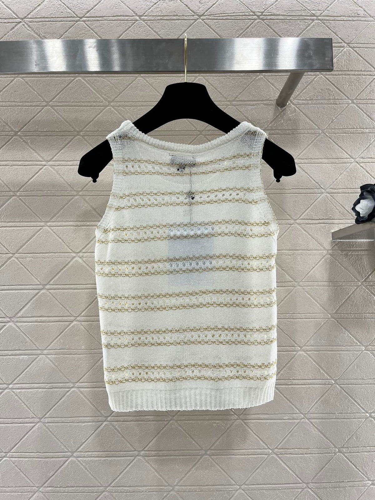 CC Stripe Transparent Tank