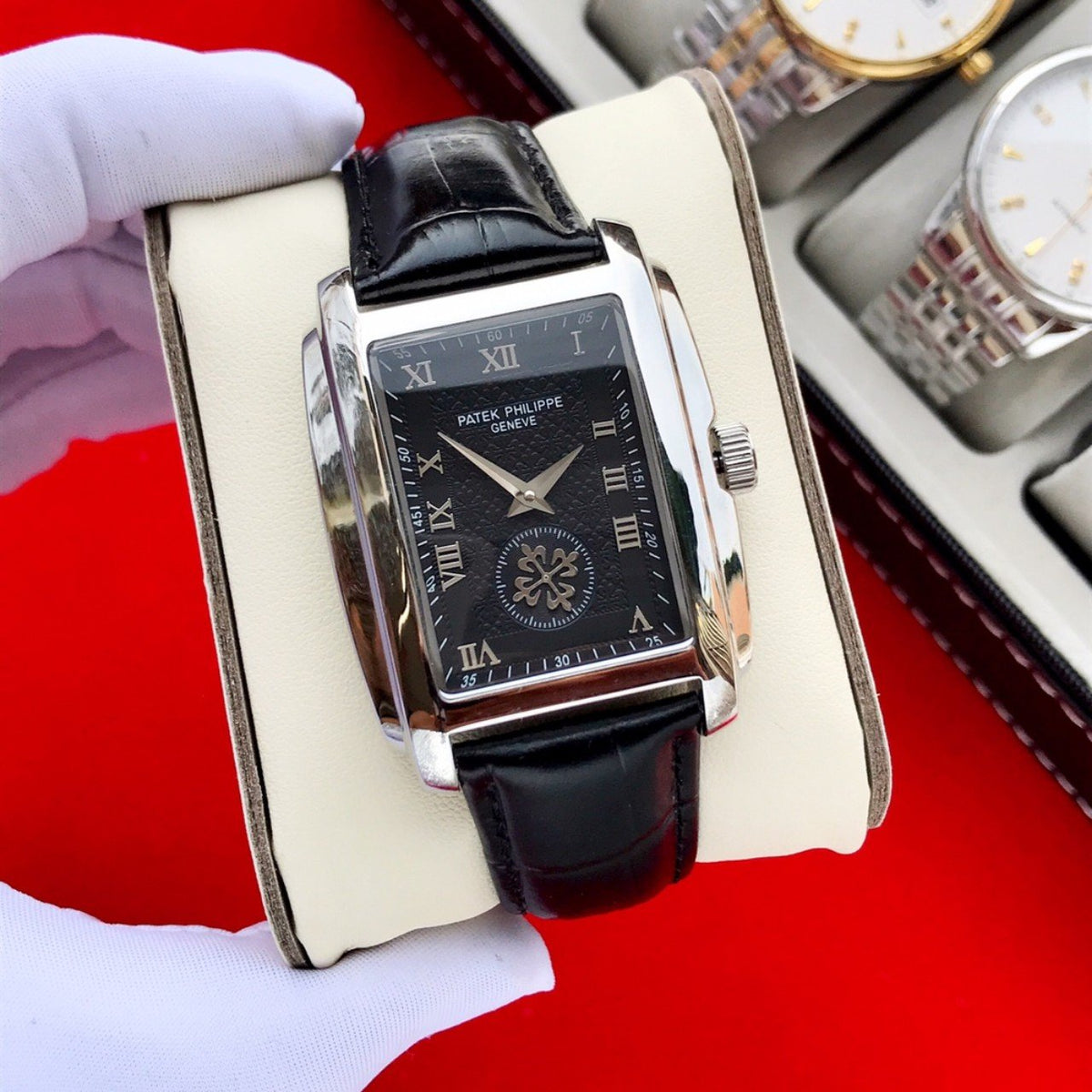 PATEK GONDOLO 40 MANUAL WINDING LEATHER STRAP