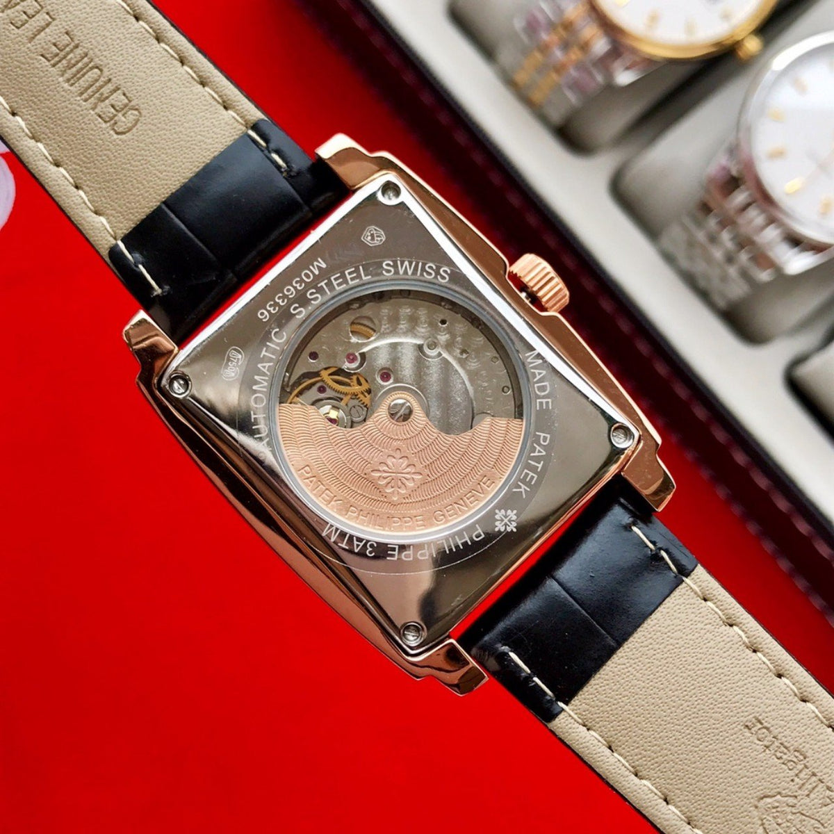 PATEK GONDOLO 40 MANUAL WINDING LEATHER STRAP