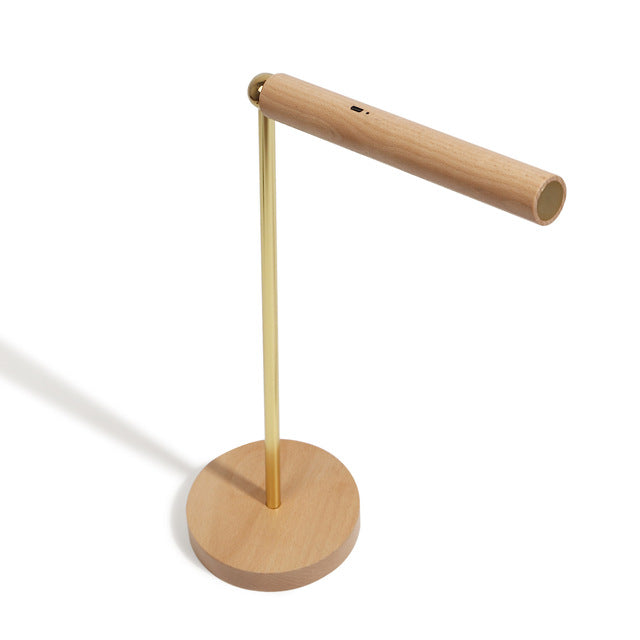 Minimalist Wooden LED Desk Lamp #ELE5822