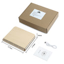 Wooden Reading lamp size 