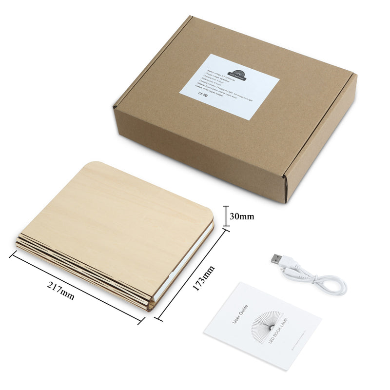 Wooden Reading lamp size 