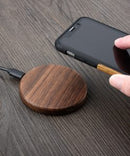 Walnut Wood Wireless Charging Pad
