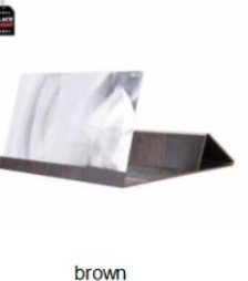 Folding Wooden Phone Screen Magnifier #AMO9707