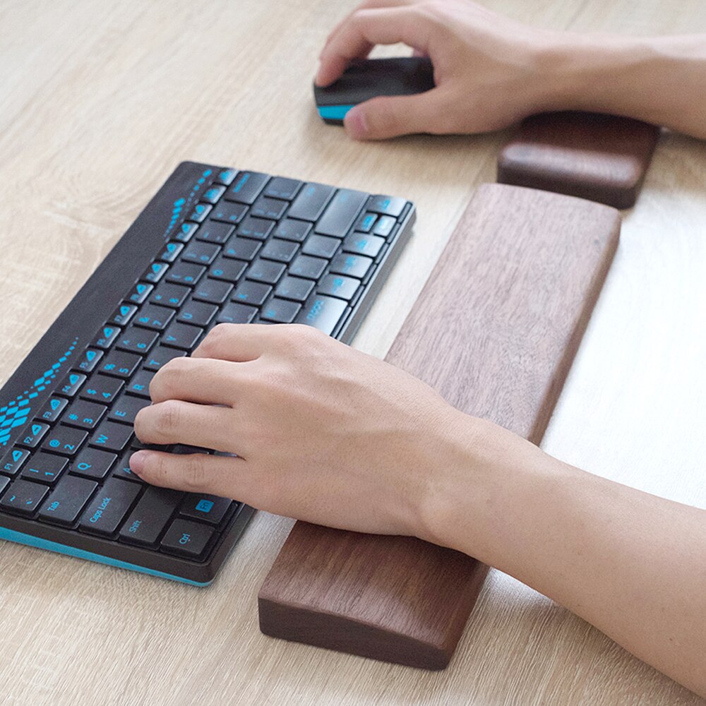 Walnut Wooden Keyboard & Mouse Tray SSO4941