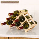 Collapsible Wooden Wine Rack