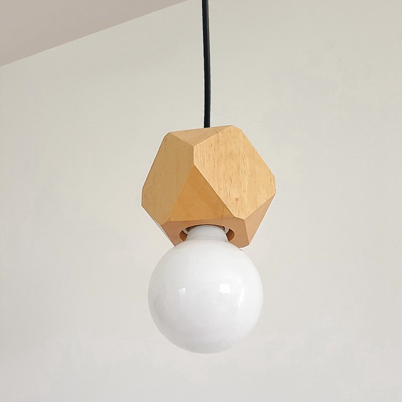 Modern Wooden Pendant Light RSA12086