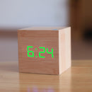 Wooden LED Digital Alarm Clock