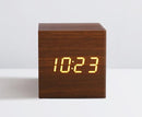 Wooden LED Digital Alarm Clock