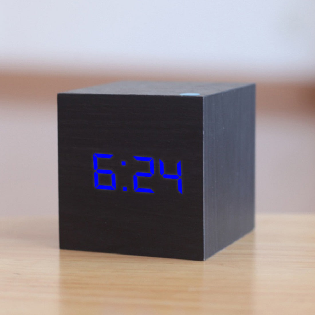 Wooden LED Digital Alarm Clock #AUR1776