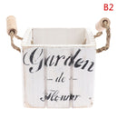 Wooden Flower Pot Planter for Indoor and Outdoor Décor