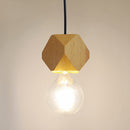 Modern Wooden Pendant Light