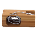 Wooden Charging Station for iPhone and Apple Watch