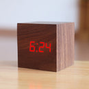 Wooden LED Digital Alarm Clock
