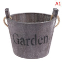 Wooden Flower Pot Planter for Indoor and Outdoor Décor