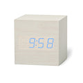 Wooden LED Alarm Clock
