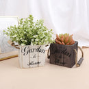 Wooden Flower Pot Planter for Indoor and Outdoor Décor