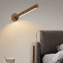 Magnetic Wooden LED Lamp