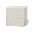 Wooden LED Alarm Clock