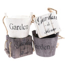 Wooden Flower Pot Planter for Indoor and Outdoor Décor