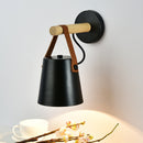 wall lamp above  tea Table