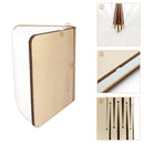 Foldable Wireless Wooden Reading Lamp