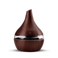 Wooden Electric Aroma Humidifier with LED Light