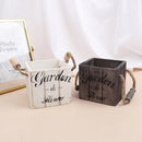 Wooden Flower Pot Planter for Indoor and Outdoor Décor