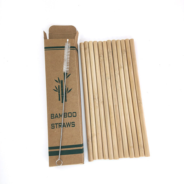 Reusable Bamboo Drinking Straws #ELE6846