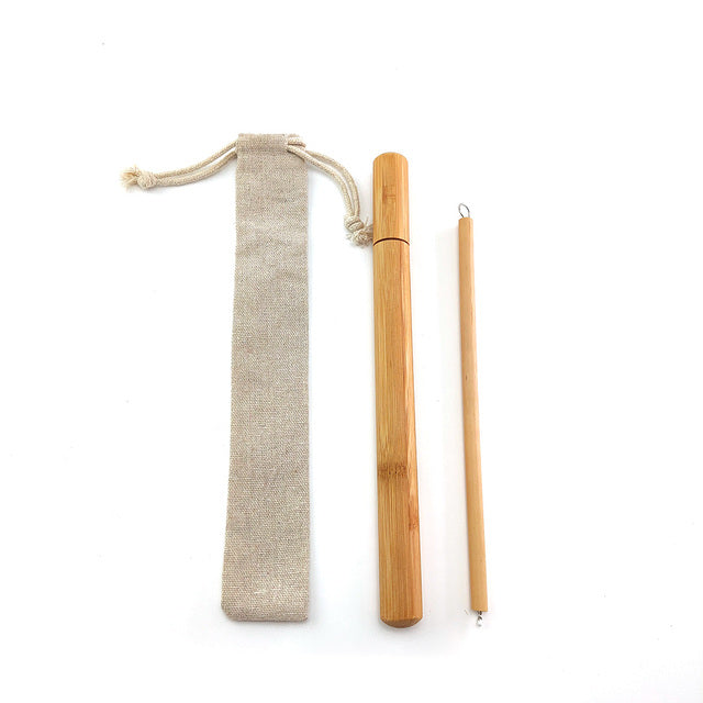 Reusable Bamboo Drinking Straws #ELE6846