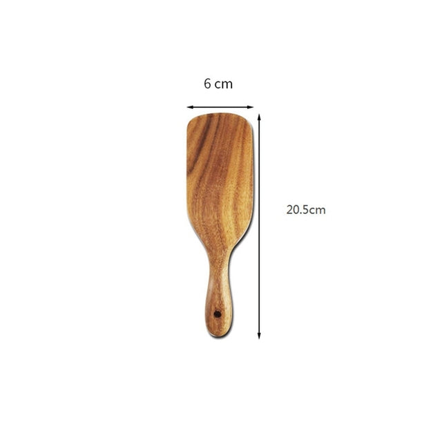 Heat Resistant Wooden Spatula set