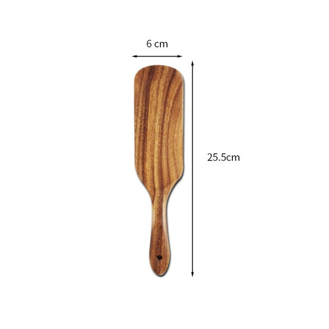 Heat Resistant Wooden Spatula set